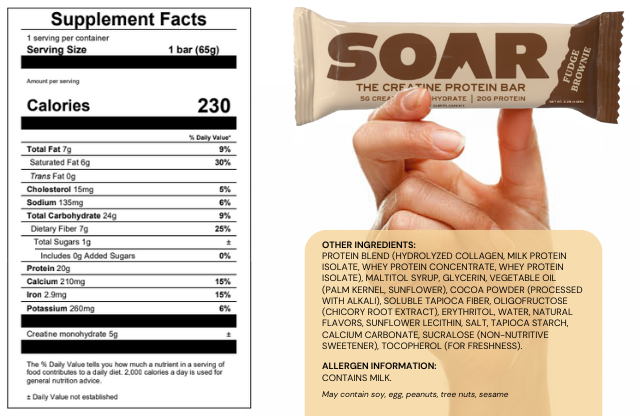 Creatine Protein Bar