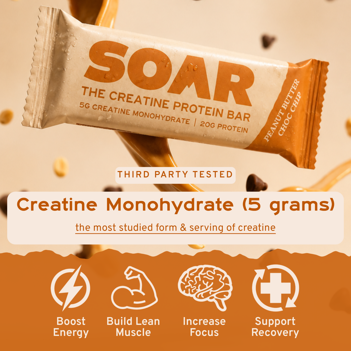 The Creatine Protein Bar - PBCC