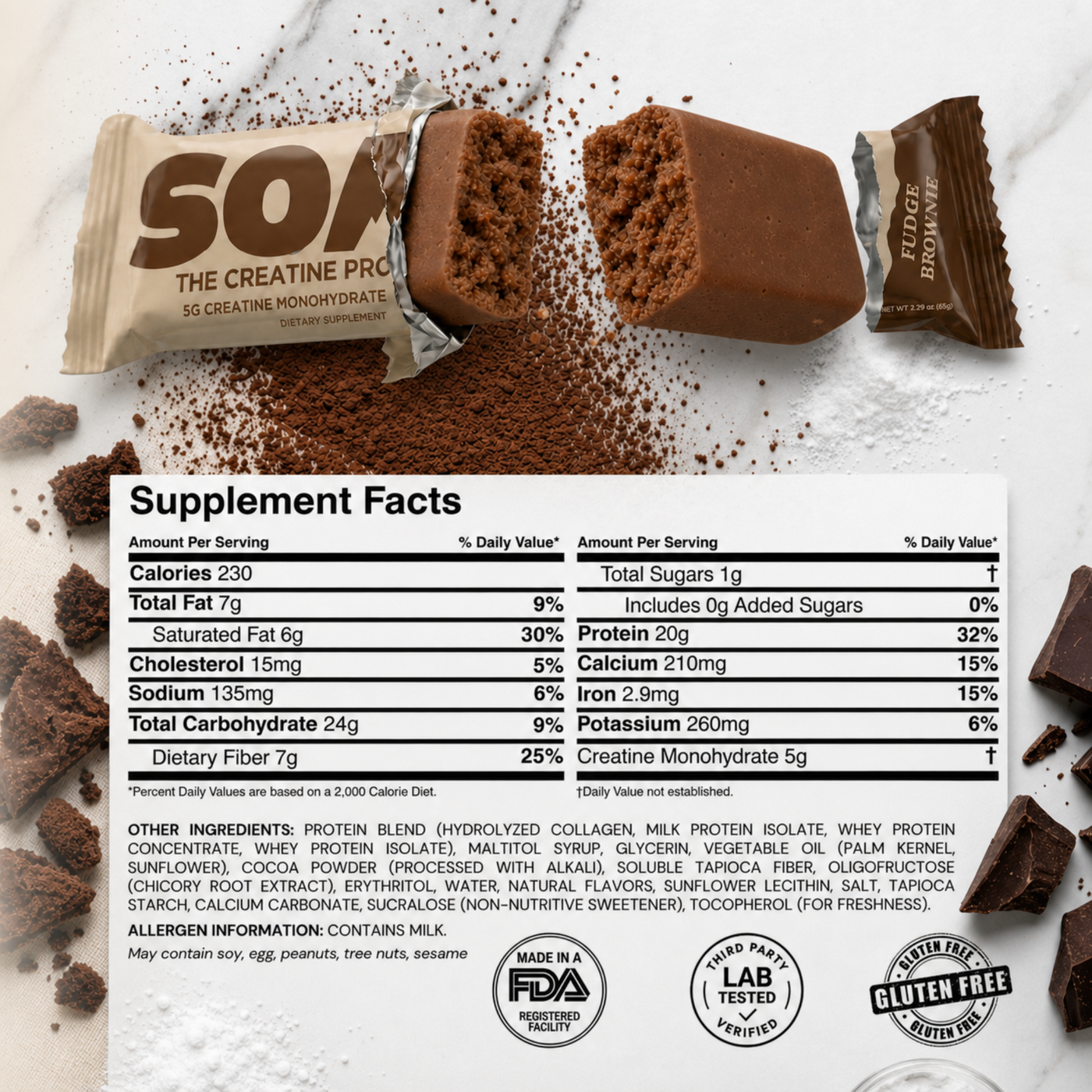 The Creatine Protein Bar