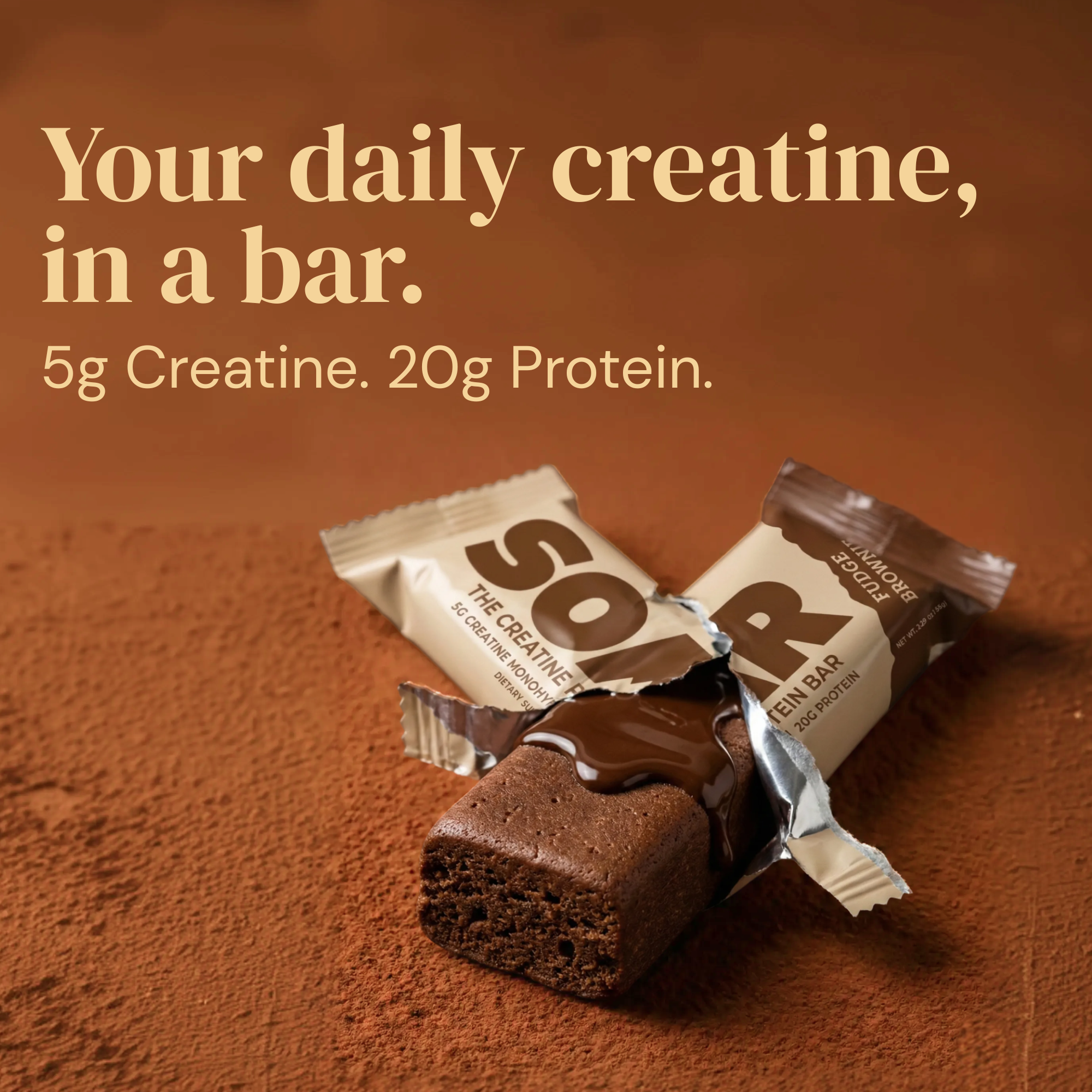 Soar The Creatine Protein Bar A2