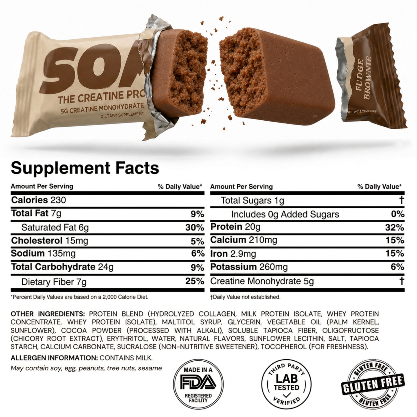 The Creatine Protein Bar